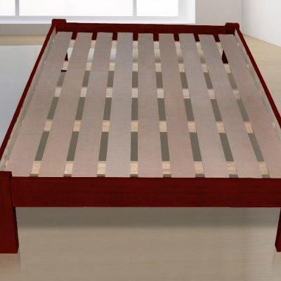 Cama de Casal Turca Porto de Madeira Angelim Mogno
