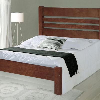Cama Queen Size Moscou Angelim Pedra/tauari Castanho