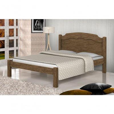 Cama Casal Maia Castanho Fosco