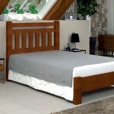 Cama Queen Size Tokio Angelim Pedra/tauari Castanho