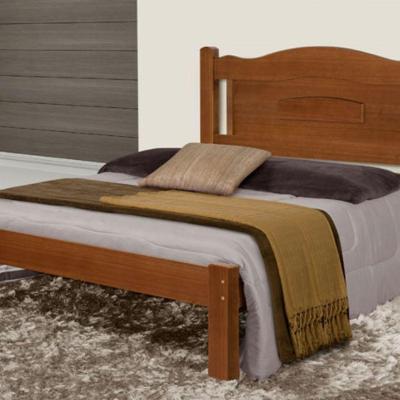 Cama Queen Size Paris de Madeira Tauari Castanho