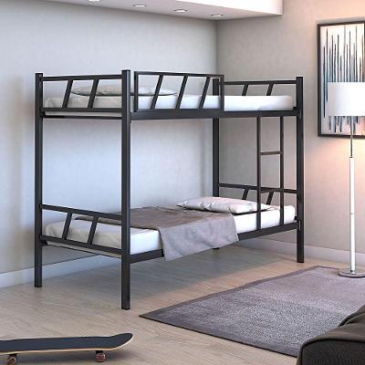 Cama Beliche Bruna Quarto Solteiro Estrutura De FerroPreto