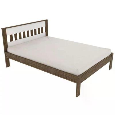 Cama Casal Cm8007 E 02 Mesas De Cabeceira Az1016 Qt6 Nogal Branco Tecno Mobili Nogal Branco