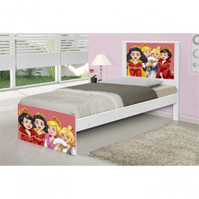 Cama Solteiro Princesas Medievais Com Colchão