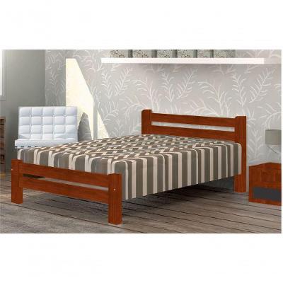 Cama Queen Size Itália de Madeira Maciça Angelim Pedra Tauari Mel