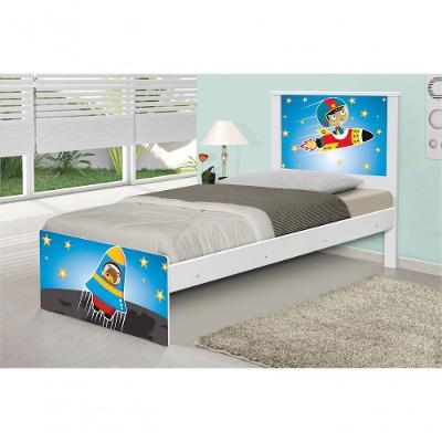 Cama Solteiro Astronauta Com Colchão