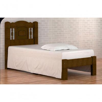 Cama Solteirão Atenas Angelim Pedra/Tauari Imbuia