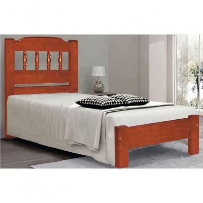 Cama Solteirão Viena Angelim Pedra/Tauari Mel