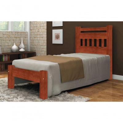 Cama Solteirão Mônaco Angelim Pedra/Tauari Mel