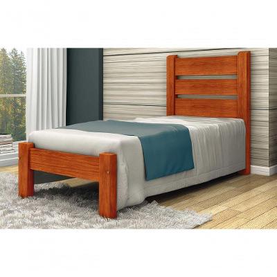 Cama Solteirão Berlim Angelim Pedra/Tauari Mel