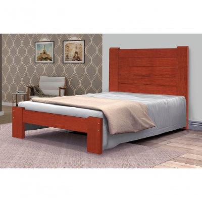Cama Super King Size Dubai Angelim Pedra/Tauari Mel