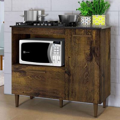 Balcão 2 Portas Para Cooktop 4 Bocas Zurique Kaiki Móveis Ype