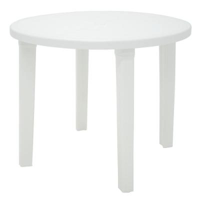 Mesa Tramontina Cassino Em Polipropileno Branco