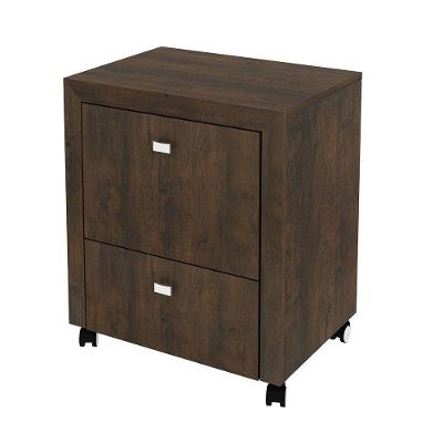 Gaveteiro Para Escritório Home Office Me4112 Mdp Rustico