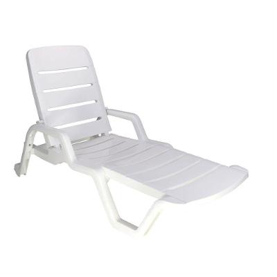 Espreguiçadeira Tramontina Leblon Basic Em Polipropileno Branco Tramontina