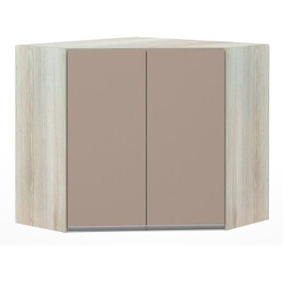 Armário De Canto Diagonal 2 Portas Lis Legno Crema