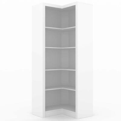 Armário De Canto Para Escritório Me4132 Branco Tecno Mobili