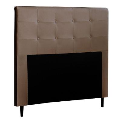 Cabeceira Cama Box Casal King Luna 193cm Corano Marrom