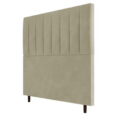 Cabeceira Cama Box Casal King Size Itália 193cm Corano Bege