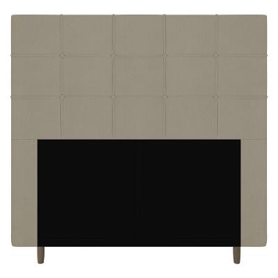 Cabeceira Cama Box Casal King Size Leiria 195cm Corano Bege