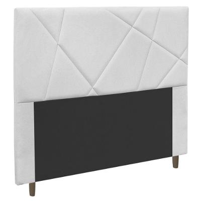 Cabeceira Cama Box Casal King Size Mali 195cm Corano Branco