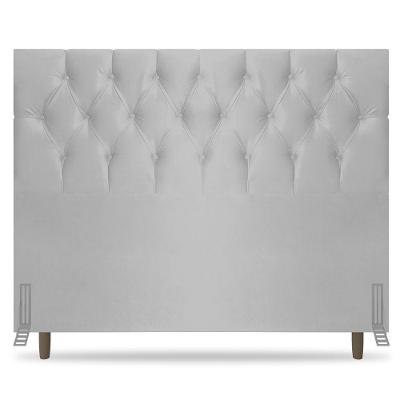 Cabeceira Cama Box Casal King Size Madrid 195cm Branco