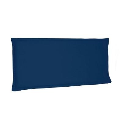 Cabeceira Painel Garden Solteiro 90cm Suede Azul Marinho