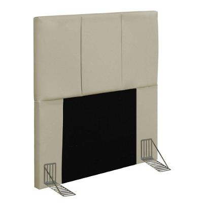 Cabeceira Cama Box Solteiro 90cm Pérola D10 Corano Bege - Mpozenato