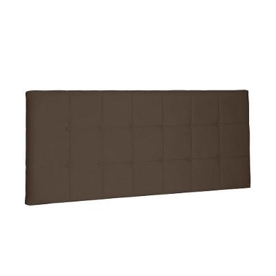 Cabeceira Painel Verona Casal 140cm Suede Caramelo