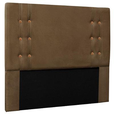 Cabeceira Estofada Box Casal Queen Size 160cm Caramelo