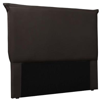 Cabeceira Estofada Box Casal Queen Size Veneza 160cm Marrom