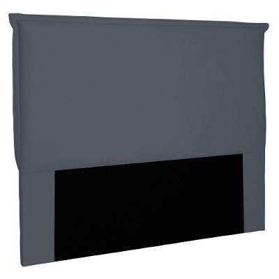 Cabeceira Estofada Box Casal Queen Size Veneza 160cm Cinza
