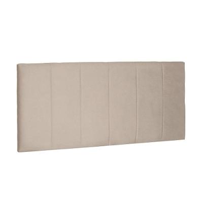Cabeceira Painel Arizona Casal 140cm Suede Bege