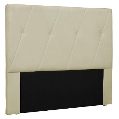 Cabeceira Estofada Cama Box Casal 140cm Corano Bege