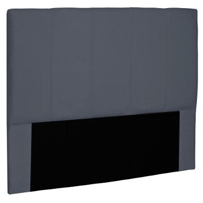 Cabeceira Estofada Box Casal Queen Size Ravenna 160cm Cinza