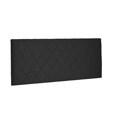 Cabeceira Painel Dubai Queen 160cm Suede Preto