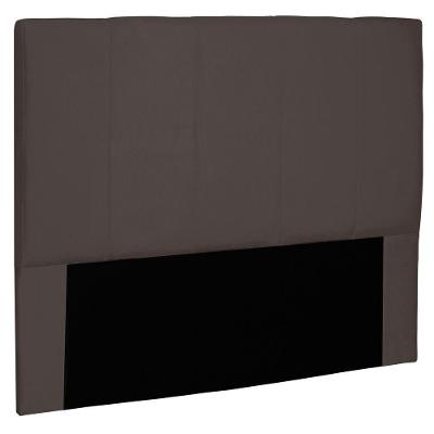Cabeceira Estofada Cama Box Casal Ravenna 140cm Suede Café