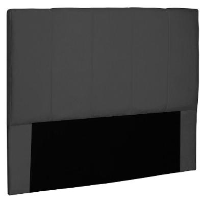 Cabeceira Estofada Box Casal Queen Size Ravenna 160cm Preto