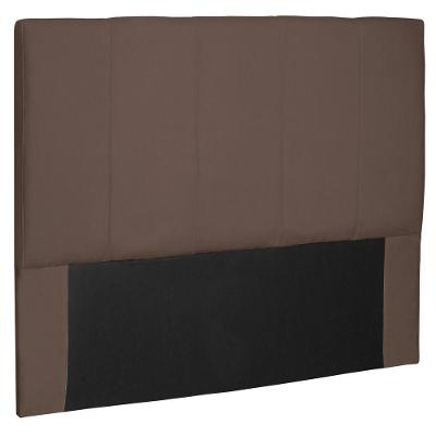Cabeceira Estofada Box Casal Ravenna 140cm Suede Caramelo