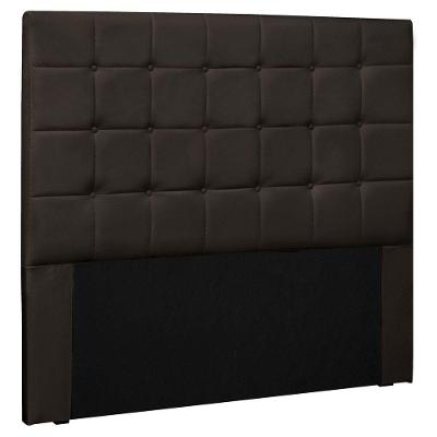 Cabeceira Estofada Cama Box Casal 140cm Corano Marrom