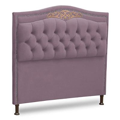 Cabeceira Estofada Cama Box Casal Belize 140cm Luxor Rosê