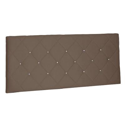 Cabeceira Painel Estofada Box Casal Tânia 140cm Caramelo