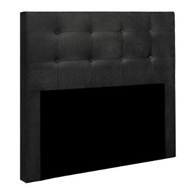 Cabeceira Casal Heloísa I02 140 Cm Suede - Preto