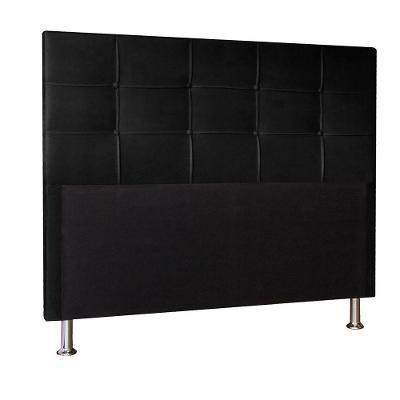 Cabeceira Queen 1,60m Roma Suede - Pallazio Cor Preto