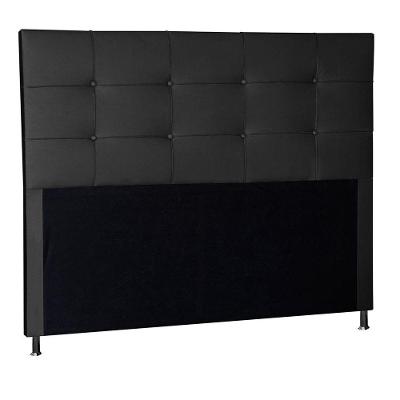 Cabeceira Queen 1,60m Roma Corano - Pallazio Cor Preto