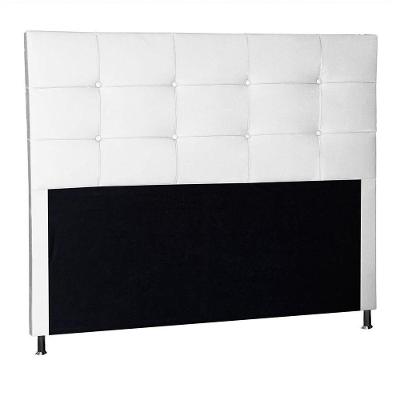Cabeceira Queen 1,60m Roma Corano Branco - Pallazio
