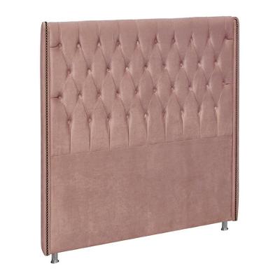 Cabeceira Solteiro 90 Cm Firezz Veludo Sl 949 Peer Sl 949
