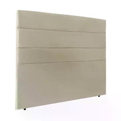 Cabeceira Casal 140Cm Bia Suede Marfim Id Suede Marfim