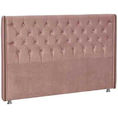 Cabeceira Casal 140 Cm Firezz Veludo Sl 949 Peer Sl 949