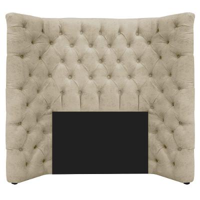 Cabeceira Solteiro Everest P02 90 Cm Para Cama Box Corano - Amarena Móveis Bege